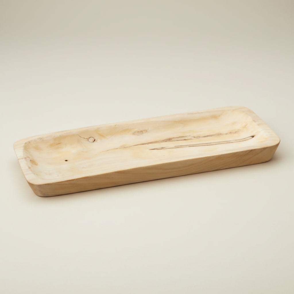 Houten schaal