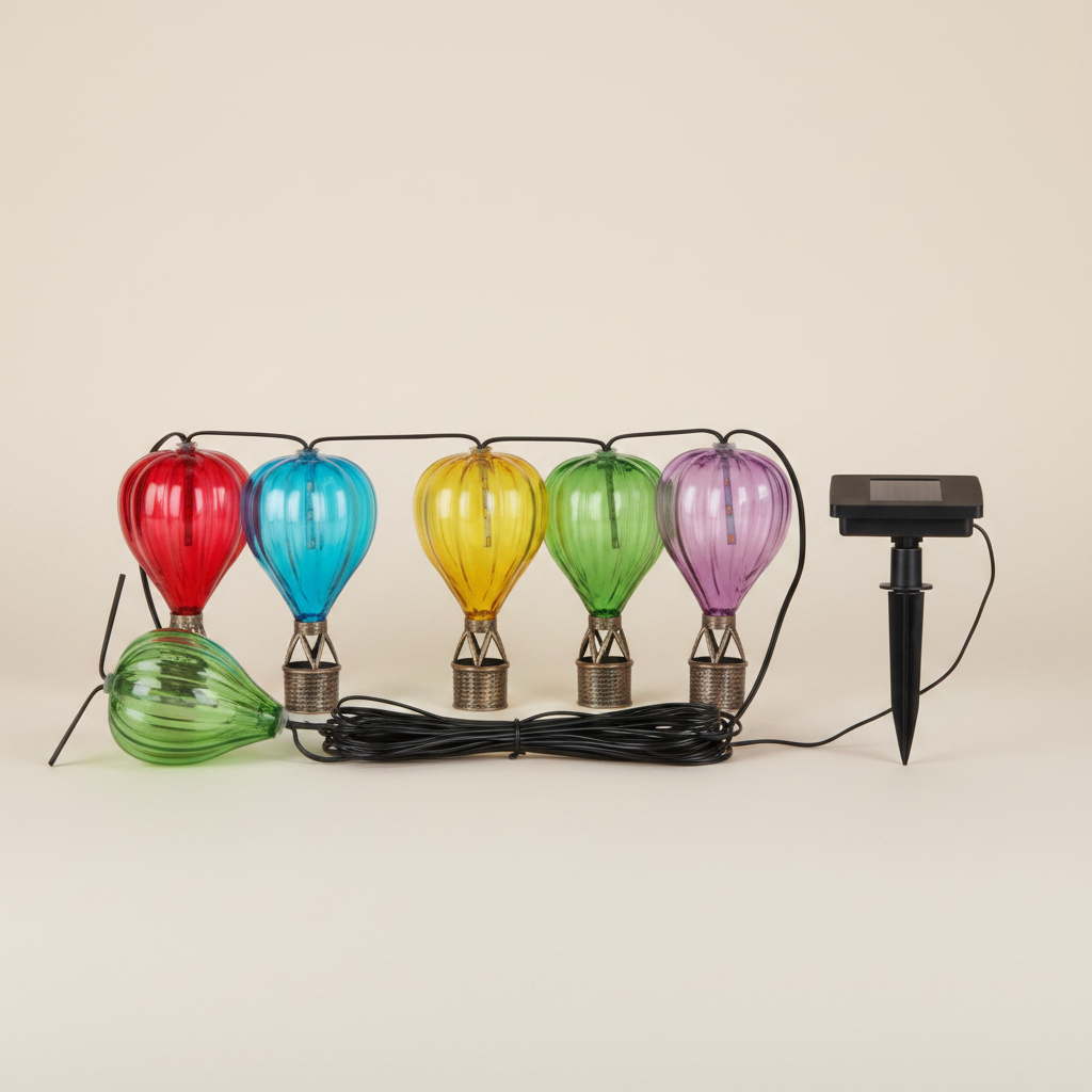 LED Solar Luchtballon Lichtsnoer